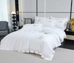 КПБ BELLA HOME RICH BH-23012 БЕЛЫЙ
