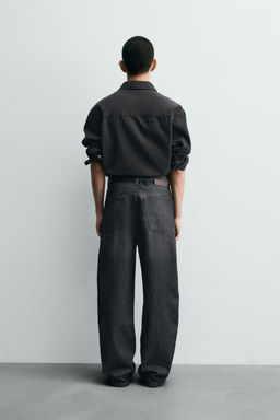 LOOSE FLARE FIT JEANS - Zara фото 9