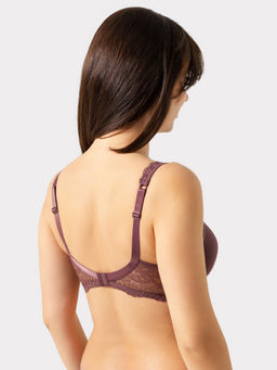 Бюстгальтер женский макси в коричневом цвете ирландский кофе 512303 - Mark formelle фото 5