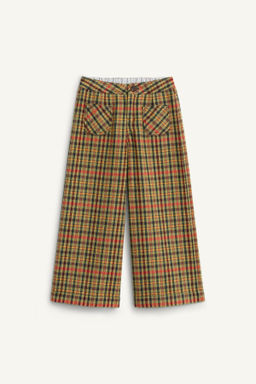 LIMITED EDITION CHECK TROUSERS WITH WOOL - Zara фото 4