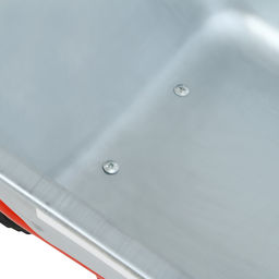 Тачка строительная, 1 пневмоколесо, груз/п 200 кг, объем 110 л, оцинкованный кузов 0,8 мм, Greengo  фото 16