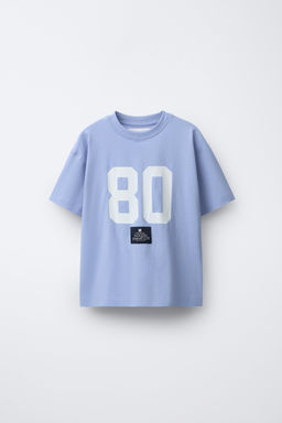 JOGGING T-SHIRT WITH NUMBER AND LABEL