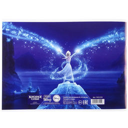 Цена за 2 шт. Альбом для рисования А4, 40 листов 100 г/м², на скрепке, «Холодное сердце»