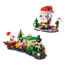 Конструктор Адвент "Новогодний поезд" (578 дет.)
