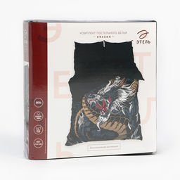 Постельное бельё Этель евро Dragon 200х215 см, 220х240 см, 70х70 см - 2 шт, бязь  фото 12