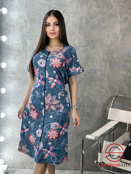 Халат женский на молнии