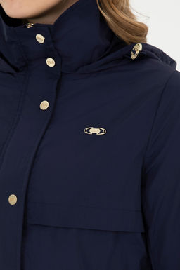 Женское темно-синее пальто Неожиданная скидка в корзине - U.s. polo assn фото 14
