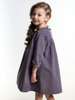 Платье Boho для девочки UD 2348 графит - Mini maxi фото 4