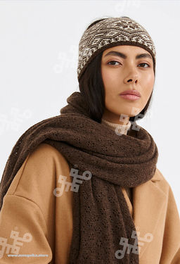 Повязка из 100% монгольской шерсти (арт. 05109) - Тод оймс ххк фото 7