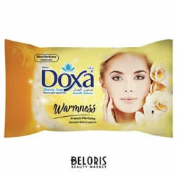DOXA мыло туалетное 75гр флоу пак Теплота
