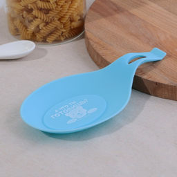 Подставка под ложку «Что готовишь?», силикон, 20×9 см