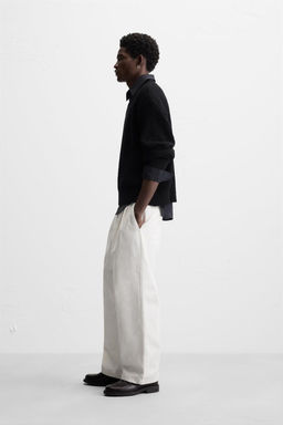 TEXTURED OPEN-KNIT SWEATER - Zara фото 4