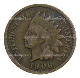 1 цент 1906 года США