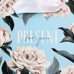 Пакет ламинированный квадратный Подарок для тебя, 14 14 9 см - Дарите счастье фото 6