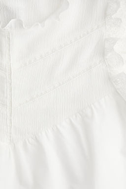 Top con ribetes de volantes - H&m фото 4
