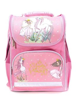 Рюкзак Schoolformat Princess and unicorn, модель BASIC, жесткий каркас, односекционный, 38...