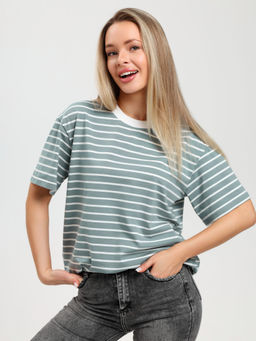 Футболка Брина-2 из хлопка с лайкрой VIOTEX