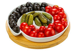 Менажница 21,5*21,5*4 см Улитка цельная на дерев. подставке - Elan gallery фото 8