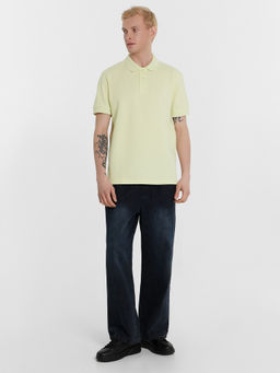 Поло мужское желтое нефрит 111850/1