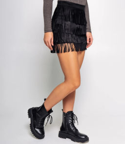 Юбка #КТ2577, чёрный