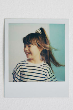 Camiseta de punto con manga de volantes - H&m фото 2