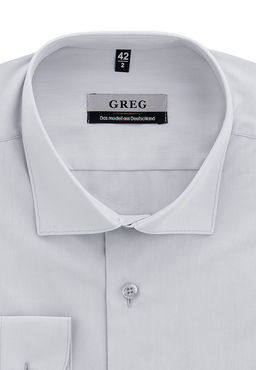 Сорочка мужская длинный рукав GREG 320/139/GR/Z  фото 2