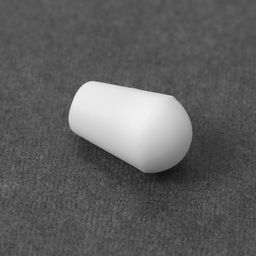 Цена за 2 шт. Набор наконечников для шнура, d = 4 мм, 2 1,2 см, 100 шт, цвет белый - Арт узор фото 2