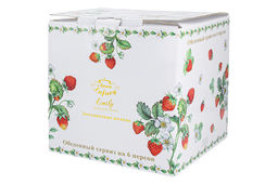 Обеденный сервиз Земляничная поляна, 6 персон, 21 предмет - Anna lafarg emily фото 9