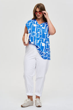 Топ Латика синий - Intikoma фото 13