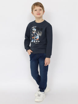 CRB wear/CSKB 63741-48-391 Джемпер для мальчика,темно-серый/Ex.Cherubino  фото 2