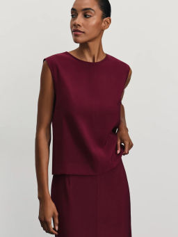 Топ из вискозы прямого кроя / Zarina