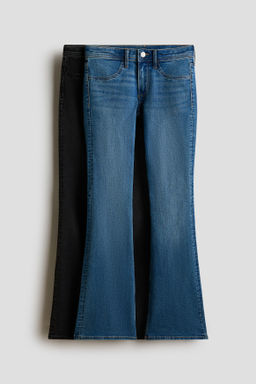 Pack de 2 vaqueros Flared Leg Low - H&m фото 4