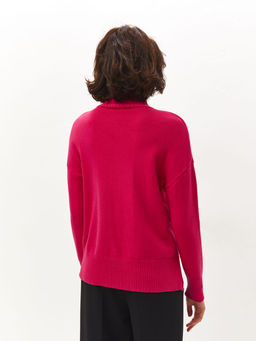 Свитер Дейн (фуксия) One Size - Nadi bordo фото 4