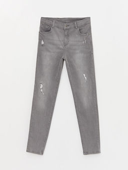 Super Skinny Fit Y?rt?k Detayl? Erkek ?ocuk Jean Pantolon - Waikiki фото 3