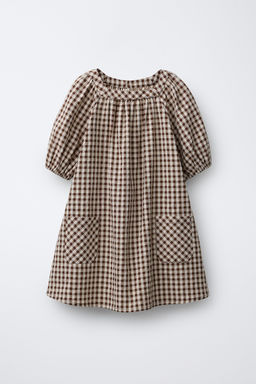 CHECK DRESS
