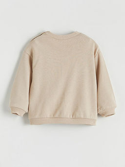 Bisiklet Yaka Erkek Bebek Sweatshirt ve E?ofman Alt?