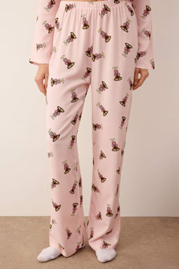 Pembe-Cok Renkli Bask?l? Shally Dokuma Pijama Tak?m? THMAW26PT00149 - Trendyolmilla фото 3