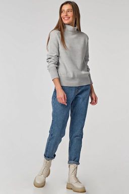 Джемпер вязаный свободный из хлопка - Fly фото 14