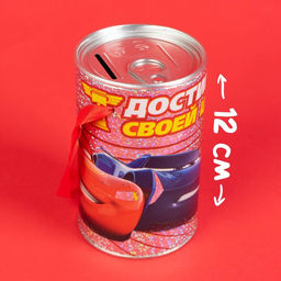 Копилка с голографией, 7.8 см ? 7.8 см ? 12 см Молния, Тачки - Disney фото 6