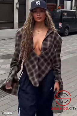 Рубашка женская на пуговицах - Bruno фото 4