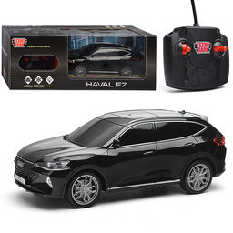 Машина р/у Haval f7, свет, 19 см, черн, в коробке
