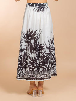 Костюм юбка и блузка (вискоза,лен) №25-209-1 (Лето-2025) - Ганг фото 3