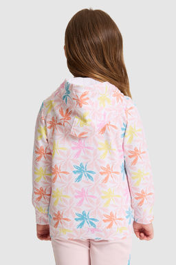 K_z _ocuk Beyaz Kap__onlu Fermuarl_ Sweatshirt - U.s. polo assn фото 5