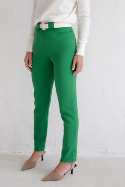 10142 Брюки-дудочки зелёные - Martichelli фото 2