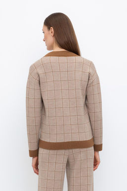 ЕВ 30191/ш/бежевый кардиган жен - Very neat фото 4