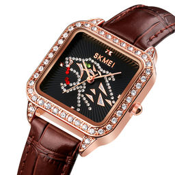 Часы наручные Skmei женские кварцевые 1768brown