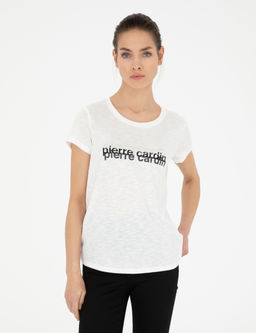 Beyaz Regular Fit Ti__rt