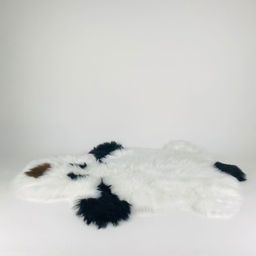 Коврик Собака черно-белая 120х75 см