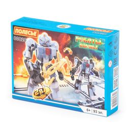 Конструктор Классик Роботы-воины-1.2 (93 элемента) (в коробке)