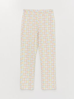 G?mlek Yaka Desenli K?z ?ocuk Pijama Tak?m? - Waikiki фото 3